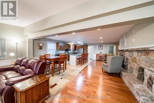 1668 Lakeshore Drive, Ramara (Brechin), ON - Indoor Photo Showing Living Room With Fireplace