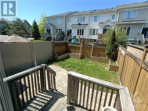 Deck - 125 Woodmill Terrace, Ottawa, ON - Outdoor With Deck Patio Veranda With Exterior