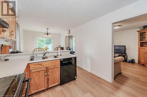 53 Thompson Drive, Guelph, ON - Indoor Photo Showing Kitchen With Double Sink