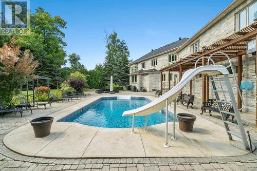 187 Mattucci Court, Vaughan, ON - Outdoor With In Ground Pool With Deck Patio Veranda