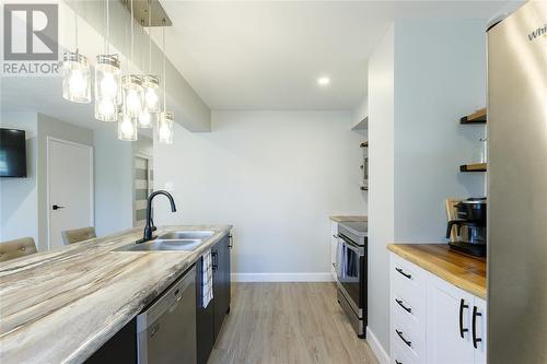 215 Trudeau Drive Unit# 69, Sarnia, ON - Indoor Photo Showing Kitchen With Double Sink