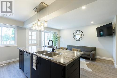 215 Trudeau Drive Unit# 69, Sarnia, ON - Indoor Photo Showing Kitchen With Double Sink