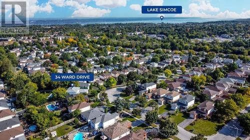 34 Ward Drive, Barrie, ON - Outdoor With View