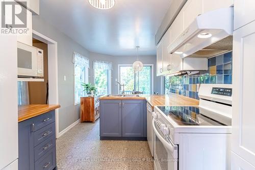 34 Ward Drive, Barrie, ON - Indoor Photo Showing Kitchen With Double Sink