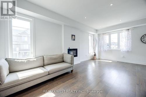 Upper - 2 Augustus Terrace, Toronto (Islington-City Centre West), ON - Indoor Photo Showing Living Room With Fireplace