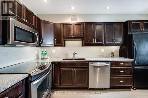 Ph2012 - 250 Scarlett Road, Toronto, ON - Indoor Photo Showing Kitchen With Stainless Steel Kitchen With Upgraded Kitchen