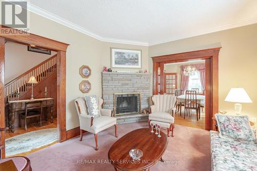 61 Rosedale Avenue W, Brampton, ON - Indoor Photo Showing Living Room With Fireplace