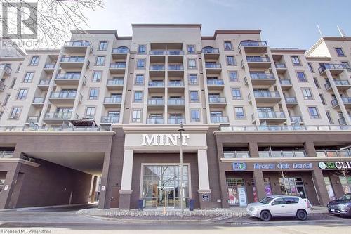 618 - 2486 Old Bronte Road, Oakville (Bronte West), ON - Outdoor With Balcony With Facade