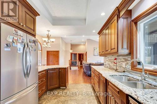 59 Windham 11 Road, Norfolk, ON - Indoor Photo Showing Kitchen With Double Sink