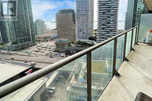 2208 - 65 Bremner Boulevard, Toronto, ON - Outdoor With Balcony