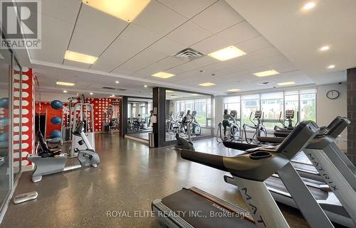 2905 - 360 Square One Drive, Mississauga (City Centre), ON - Indoor Photo Showing Gym Room