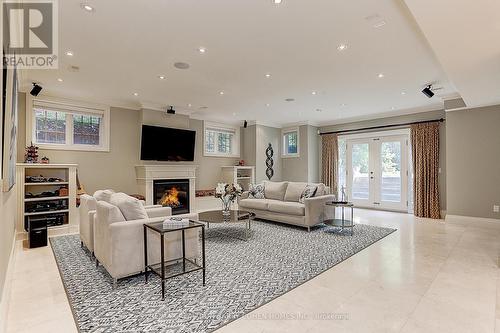 17 Blyth Hill Road, Toronto, ON - Indoor Photo Showing Living Room With Fireplace