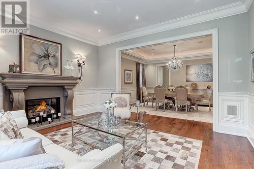 17 Blyth Hill Road, Toronto, ON - Indoor Photo Showing Living Room With Fireplace