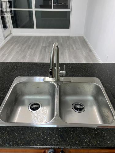 3210 - 225 Webb Drive, Mississauga (City Centre), ON - Indoor Photo Showing Kitchen With Double Sink