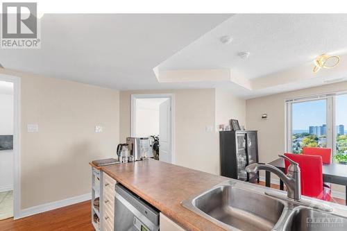 310 Central Park Drive Unit#9B, Ottawa, ON - Indoor Photo Showing Kitchen With Double Sink