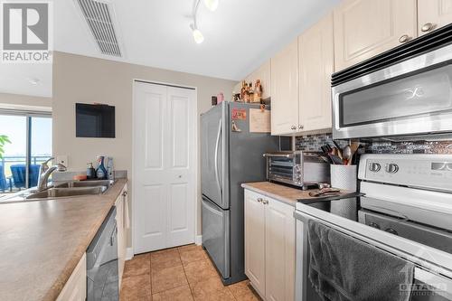 310 Central Park Drive Unit#9B, Ottawa, ON - Indoor Photo Showing Kitchen With Double Sink