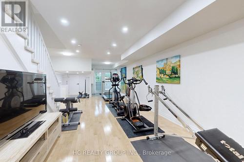 492 Macpherson Avenue, Toronto, ON - Indoor Photo Showing Gym Room