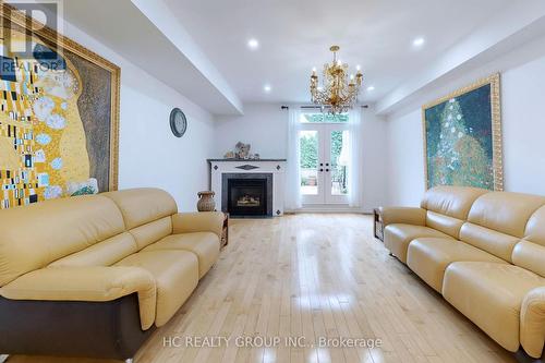 492 Macpherson Avenue, Toronto, ON - Indoor Photo Showing Living Room With Fireplace