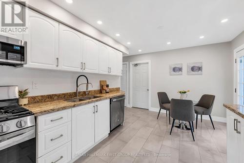 1123 Cedarcroft Crescent, Pickering, ON - Indoor Photo Showing Kitchen With Double Sink