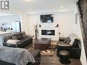 1993 Boyes Street, Innisfil, ON  - Indoor Photo Showing Living Room With Fireplace 