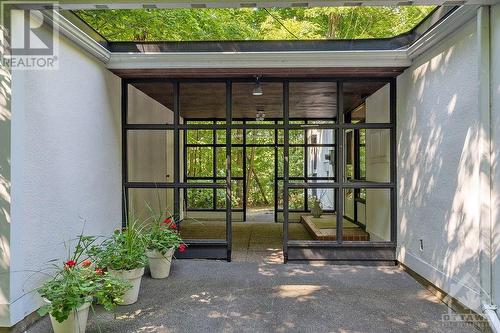 Breezeway protects front entrance - 3 Greenhill Way, Ottawa, ON - Outdoor With Exterior