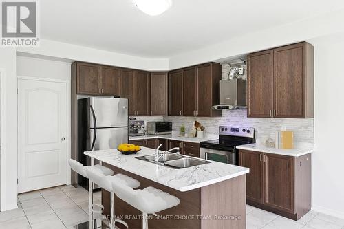 2544 Bandsman Crescent, Oshawa, ON - Indoor Photo Showing Kitchen With Double Sink