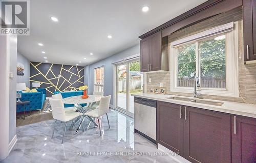 56 Blackwell Place, Brampton, ON - Indoor Photo Showing Kitchen With Double Sink