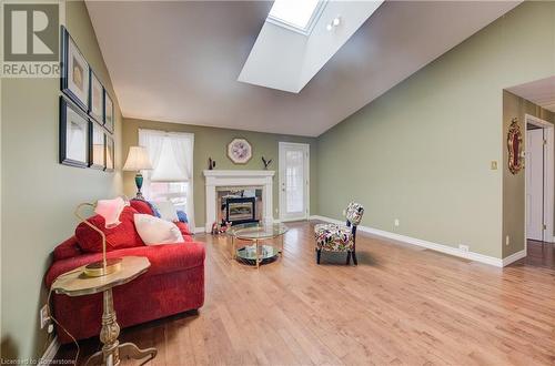 264 Newport Place, Waterloo, ON - Indoor Photo Showing Living Room With Fireplace