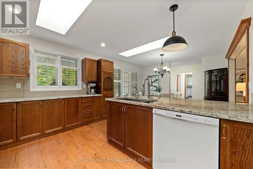 710 Airport Road, Quinte West, ON - Indoor Photo Showing Kitchen With Double Sink