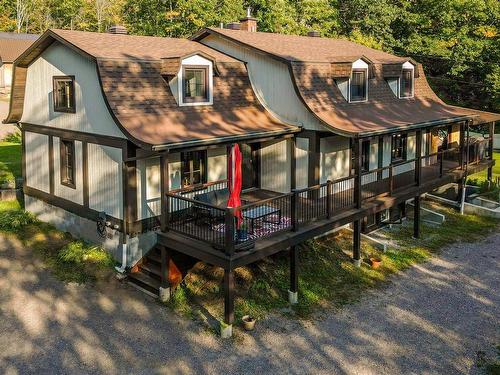 FaÃ§ade - 248  - 248A Mtée Brisebois, Saint-Colomban, QC - Outdoor With Deck Patio Veranda