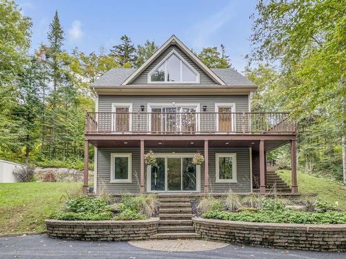 Frontage - 125 Ch. Du Manoir, Stoneham-Et-Tewkesbury, QC - Outdoor With Deck Patio Veranda With Facade