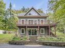 Frontage - 125 Ch. Du Manoir, Stoneham-Et-Tewkesbury, QC  - Outdoor With Deck Patio Veranda With Facade 