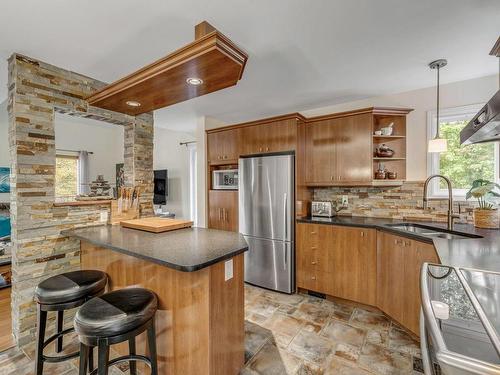 Cuisine - 125 Ch. Du Manoir, Stoneham-Et-Tewkesbury, QC - Indoor Photo Showing Kitchen