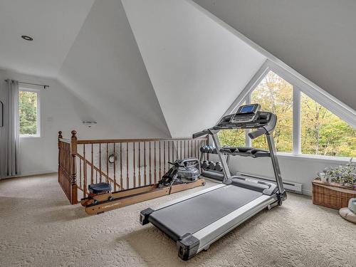 Mezzanine - 125 Ch. Du Manoir, Stoneham-Et-Tewkesbury, QC - Indoor Photo Showing Gym Room