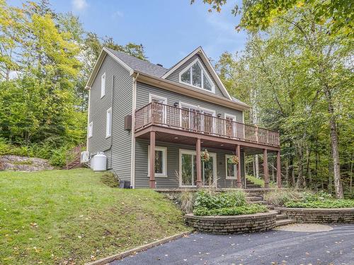 Frontage - 125 Ch. Du Manoir, Stoneham-Et-Tewkesbury, QC - Outdoor With Deck Patio Veranda