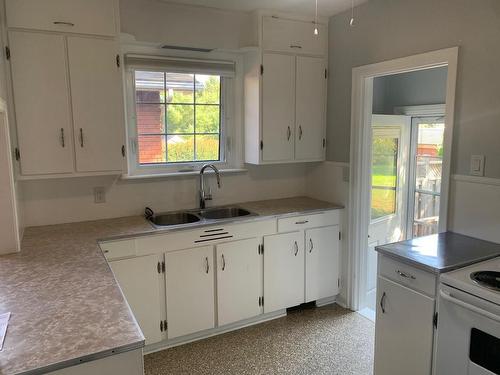 310 Brock Street E, Thunder Bay, ON - Indoor Photo Showing Kitchen With Double Sink