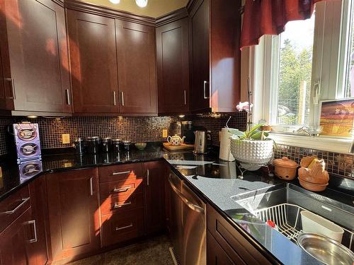 53 Hemlo Drive, Marathon, ON - Indoor Photo Showing Kitchen With Double Sink