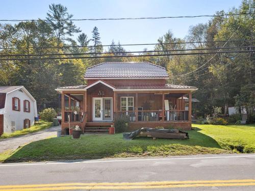 FaÃ§ade - 556 Route 309, Val-Des-Bois, QC - Outdoor With Deck Patio Veranda