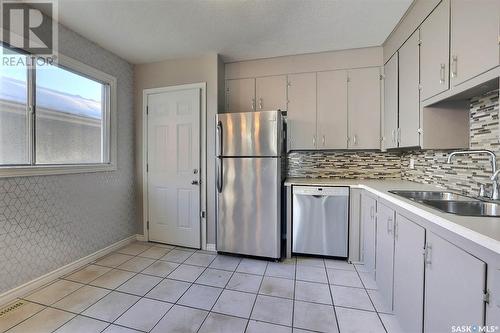 4805 8Th Avenue, Regina, SK - Indoor Photo Showing Kitchen With Double Sink