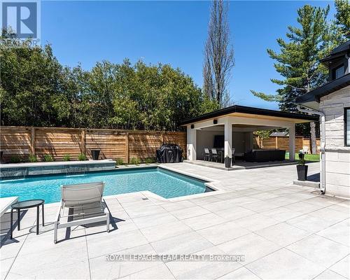 3 Bridle Court, Ottawa, ON - Outdoor With In Ground Pool With Backyard