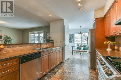 83 Brandy Lane Road, London, ON - Indoor Photo Showing Kitchen With Double Sink