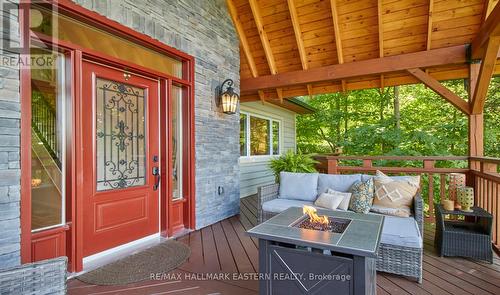 23 Woodland Trail, Kawartha Lakes (Bethany), ON - Outdoor With Deck Patio Veranda With Exterior