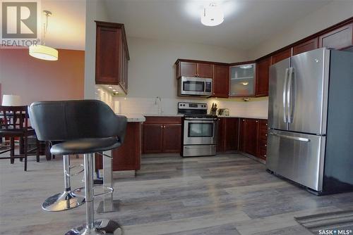 1106 1867 Hamilton Street, Regina, SK - Indoor Photo Showing Kitchen With Stainless Steel Kitchen