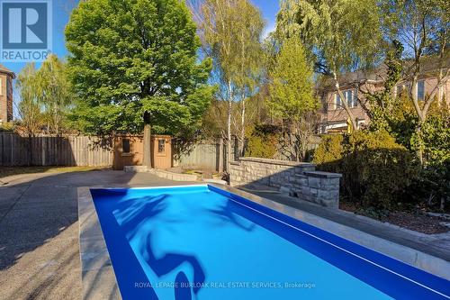 4098 Montrose Crescent, Burlington, ON - Outdoor With In Ground Pool With Backyard