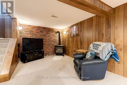 1353 Fisher Avenue, Burlington, ON - Indoor Photo Showing Other Room With Fireplace