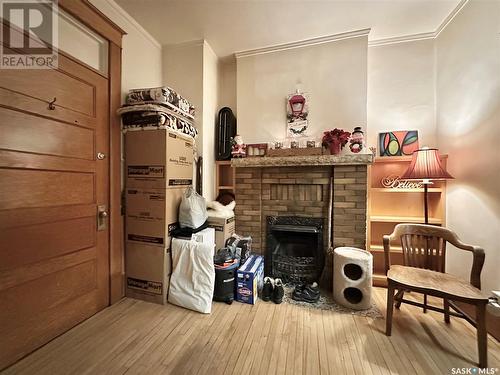 20 2201 14Th Avenue, Regina, SK - Indoor Photo Showing Other Room With Fireplace