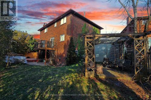 399 The Thicket, Mississauga, ON - Outdoor With Deck Patio Veranda