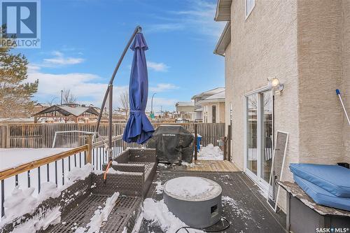 110 Maguire Court, Saskatoon, SK - Outdoor With Deck Patio Veranda With Exterior