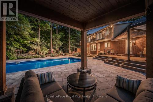 586 Eastgate Walk, Waterloo, ON - Outdoor With In Ground Pool With Deck Patio Veranda