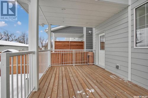 1112 9Th Street E, Saskatoon, SK - Outdoor With Deck Patio Veranda With Exterior